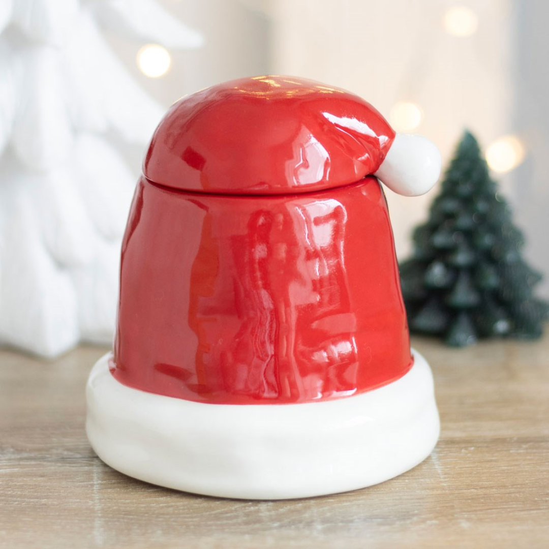 Red Santa Hat Wax Burner