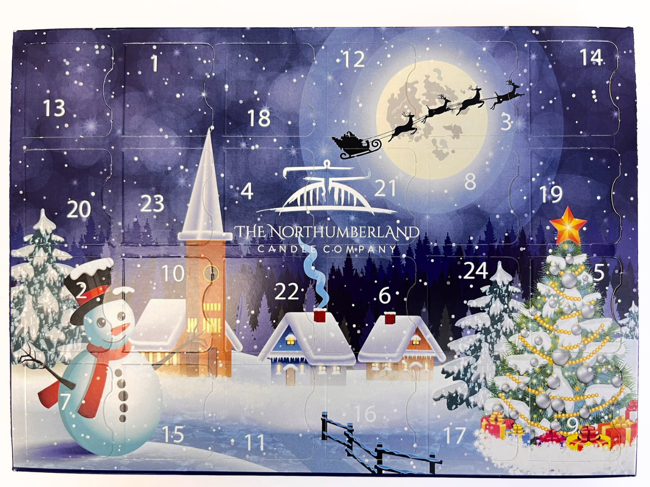 24 Day Advent Calendar - Christmas Scene