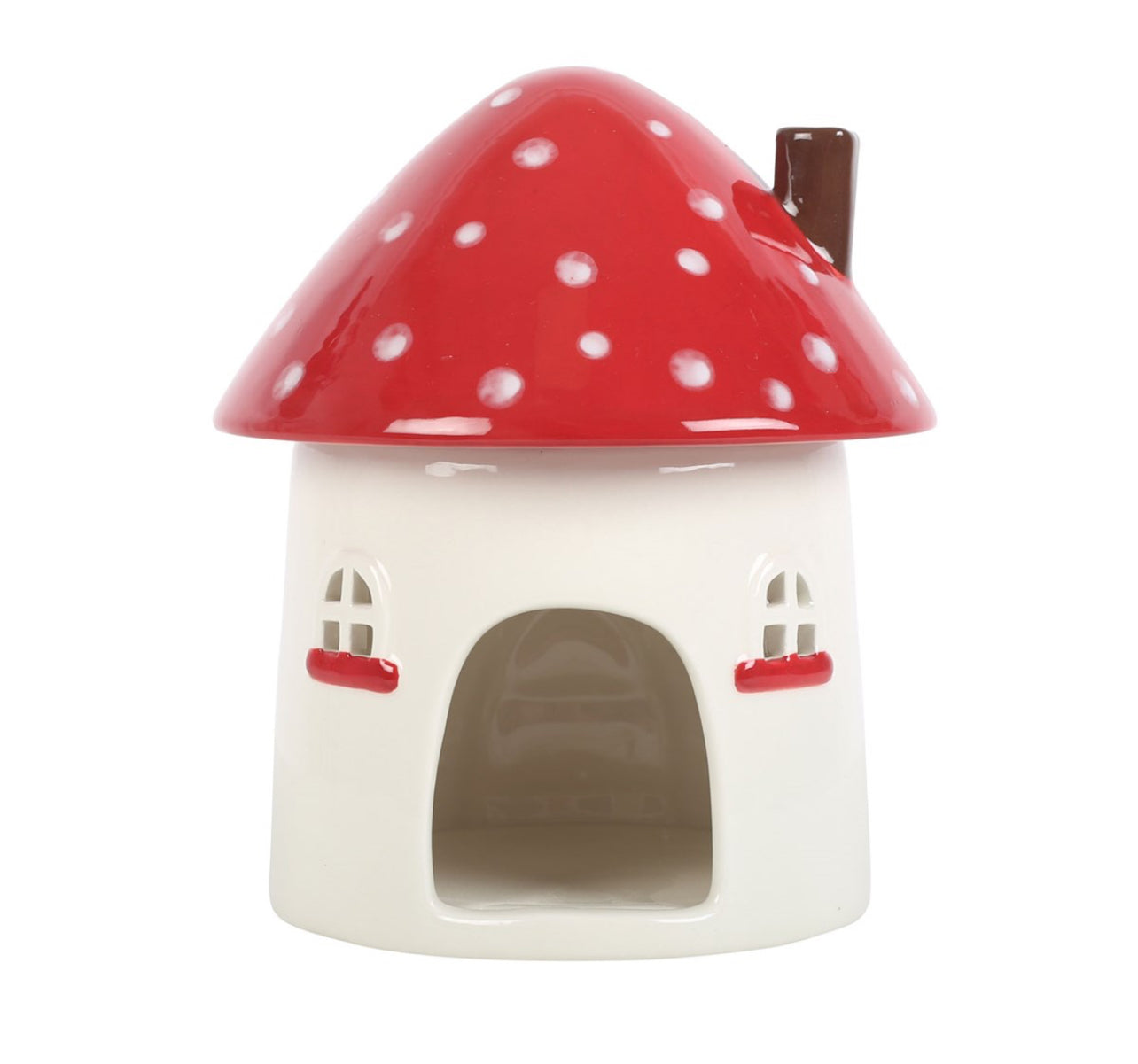 Mushroom House Tealight Burner