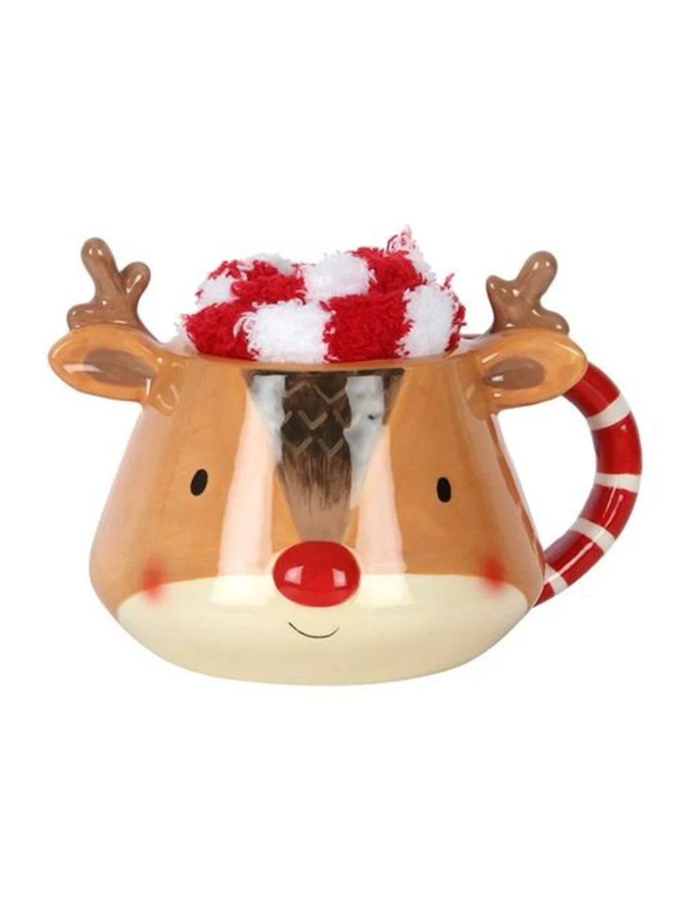 Christmas Reindeer Mug & Socks Gift set