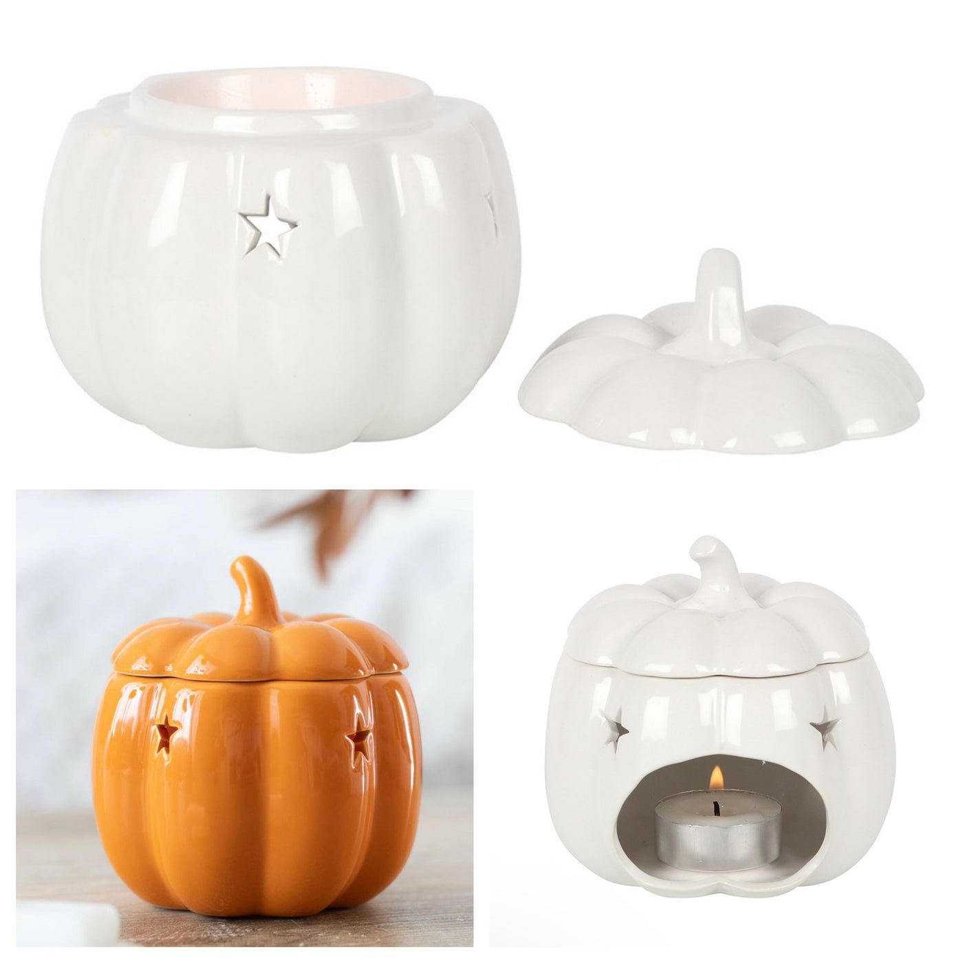 Pumpkin Tealight Burner