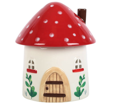 Mushroom House Tealight Burner