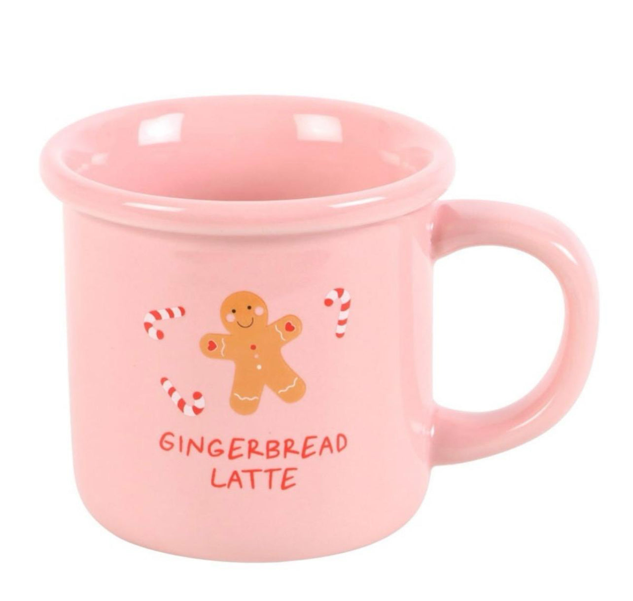 Pink Gingerbread Latte Mug