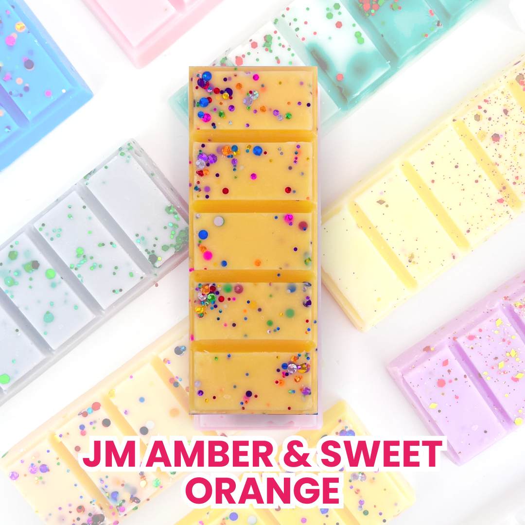 JM Amber & Sweet Orange 50g Snap Bar