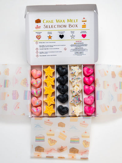 Cake Wax Melt Selection Box